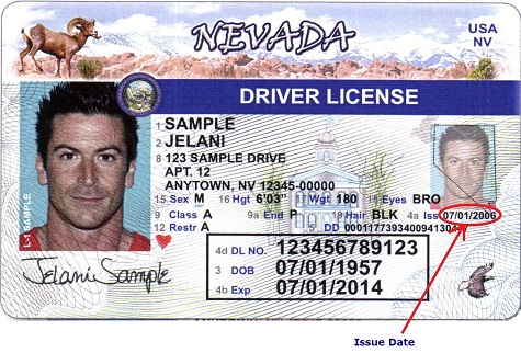 Florida drivers license issue date location